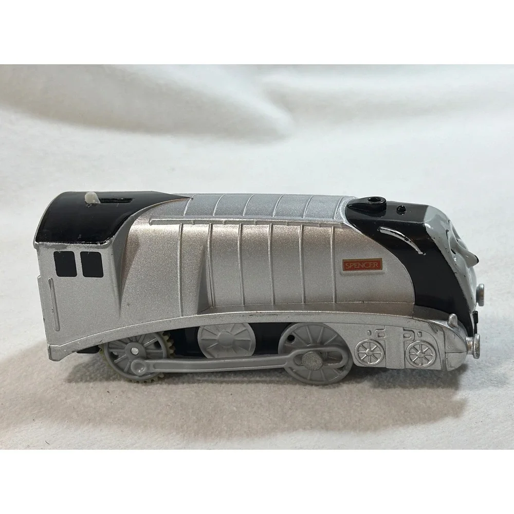 Mattel Thomas Friends TrackMaster Spencer Motorized Silver Train Engine 2013